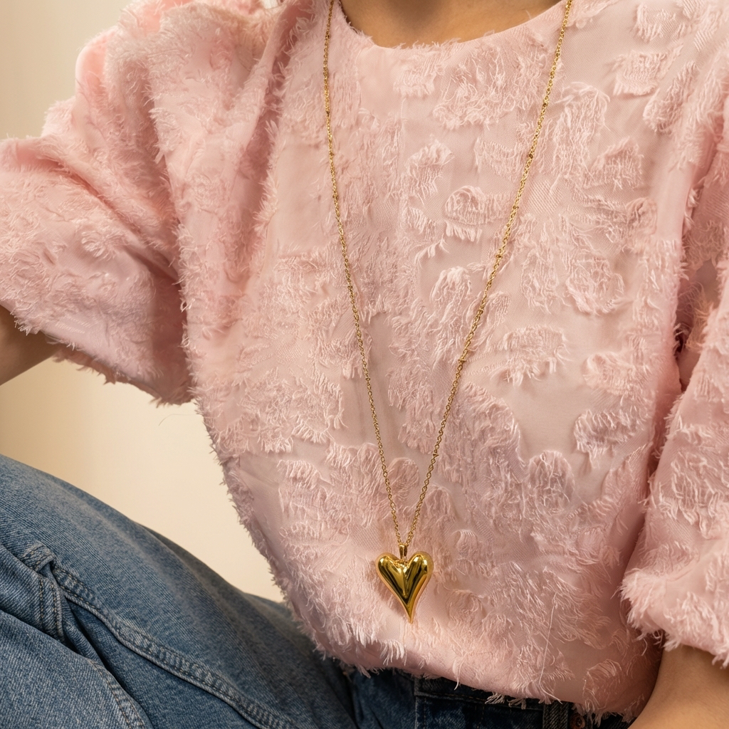 Golden Heart Necklace