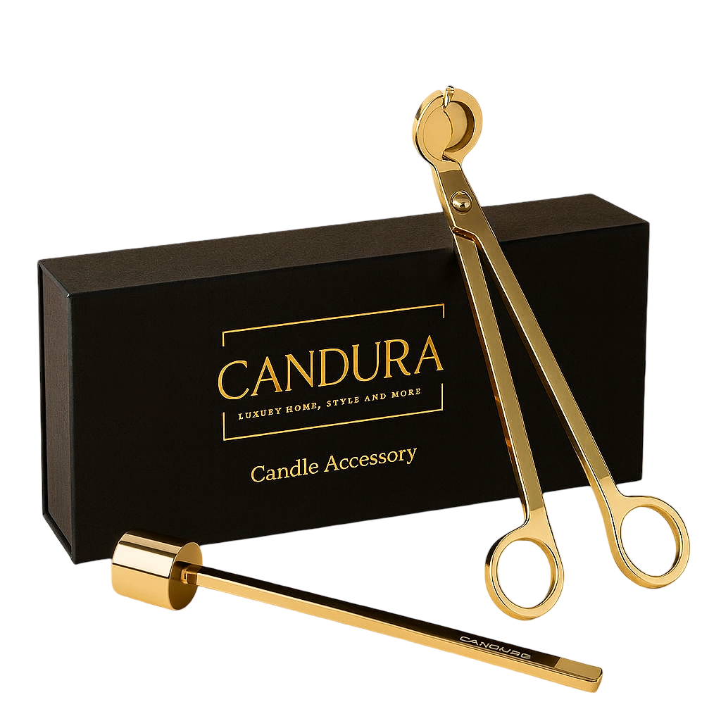 Luxe accessoireset voor kaarsen