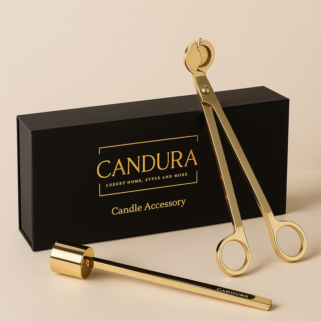 Luxe accessoireset voor kaarsen