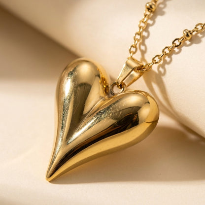 Golden Heart Necklace