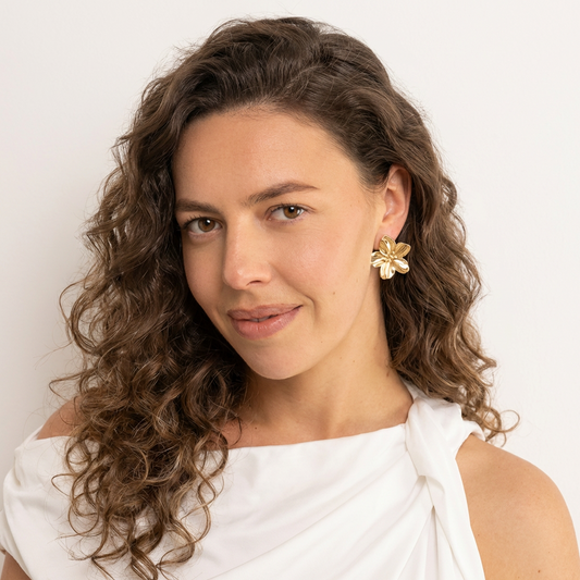Golden Bloom Earrings