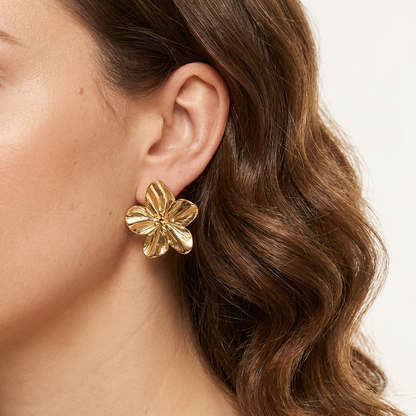 Golden Bloom Earrings