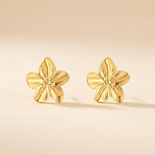 Golden Bloom Earrings