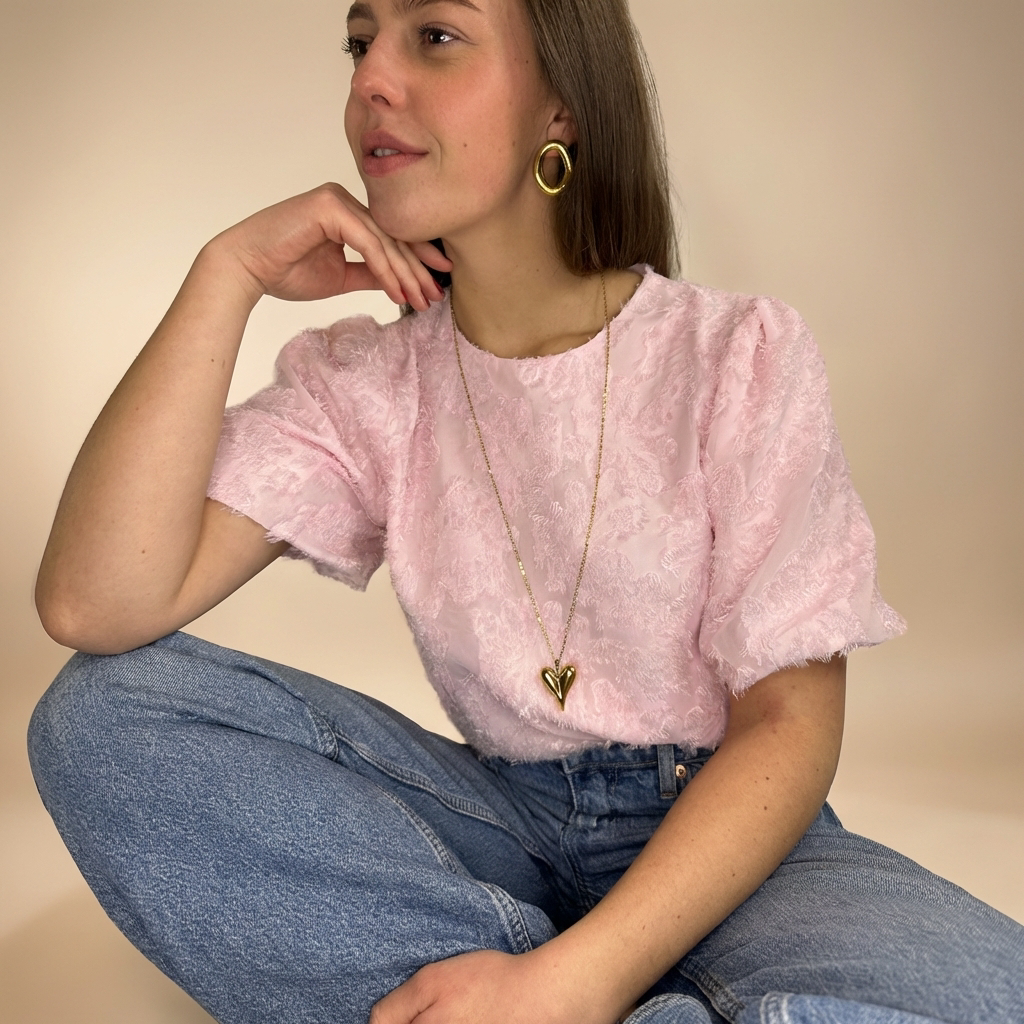 Golden Heart Necklace